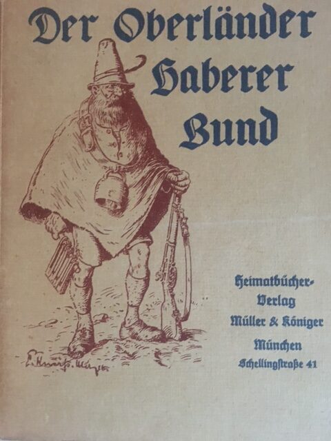 Titelblatt des Buchs: "Der Oberländer Haberer Bund"